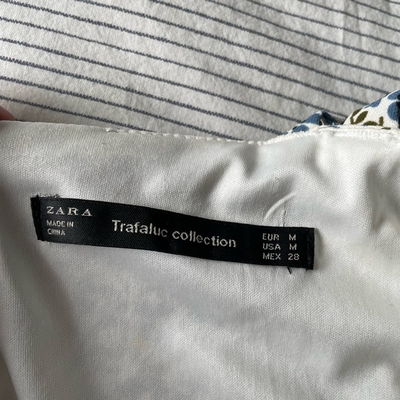 Zara Trafaluc Floral Dress Size M - Picture 4 of 4